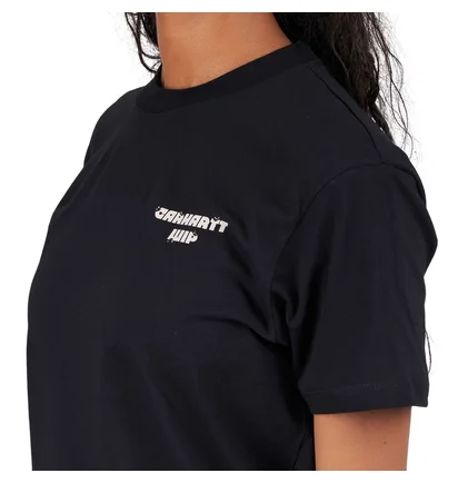 Carhartt WIP W' S/S Wiptopia T-Shirt (Schwarz)