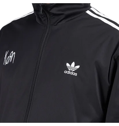 adidas x Korn Track Top (Schwarz / Weiß)