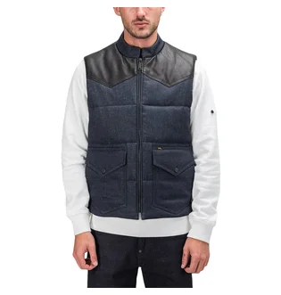 Lee 101 Gilet Vest (Denim / Schwarz)
