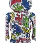 Medicom 1000% Keith Haring Be@rbrick Toy (Multi)