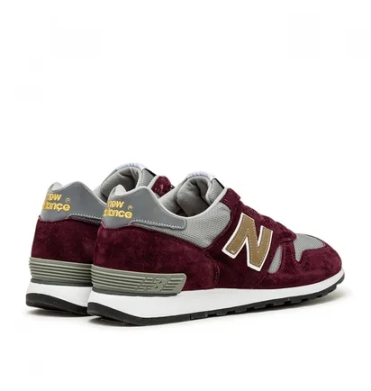 New Balance M670 BGW 'Made in England' (Burgundy / Grau)