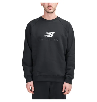 New Balance MT93575 Athletics Premium Archive Crewneck (Schwarz)