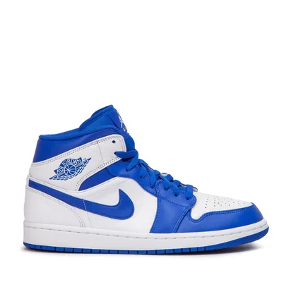 Nike Air Jordan 1 MID (Blau / Weiß)