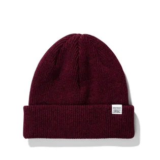 Norse Projects Top Beanie (Weinrot)