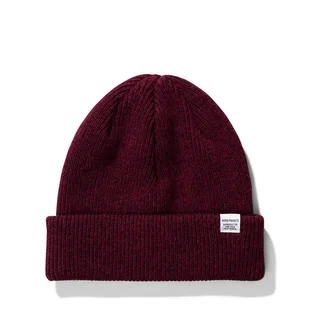 Norse Projects Top Beanie (Weinrot)