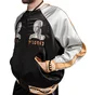 P.A.M. Team Work Reversible Satin Jacket (Schwarz / Grau)