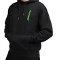 Polythene* Optics Logo Hoodie (Schwarz / Grün)