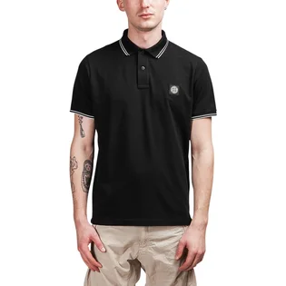 Stone Island Polo Shirt (Schwarz)