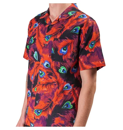 Stüssy Peacock Shirt (Rot)