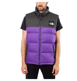 The North Face M 1992 Nuptse Vest (Lila / Schwarz)