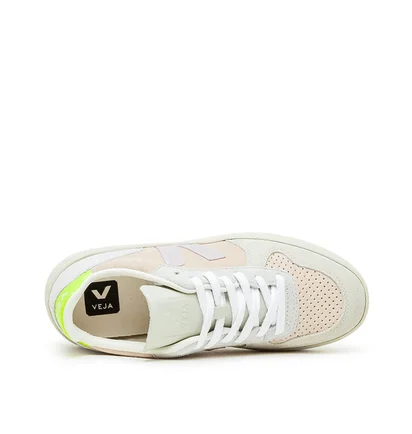 Veja WMNS V-10 Suede Multico (Beige / Lila)
