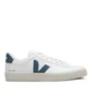 Veja Campo Chromefree Leather (Weiß / Blau)