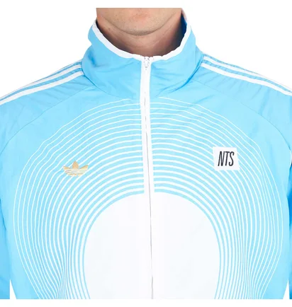 adidas x NTS TG Track Top (Hellblau / Weiß)