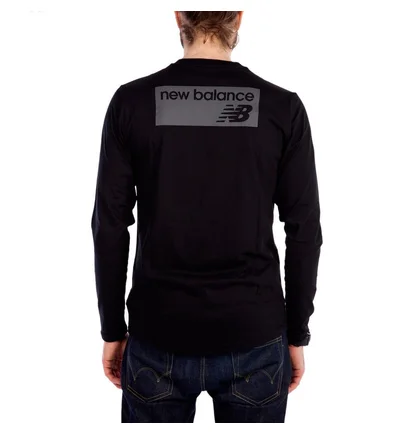 New Balance MT 81573 NB Athletics Classic Long Sleeve (Schwarz)