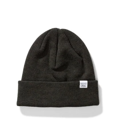 Norse Projects Top Beanie (Dunkelgrün)