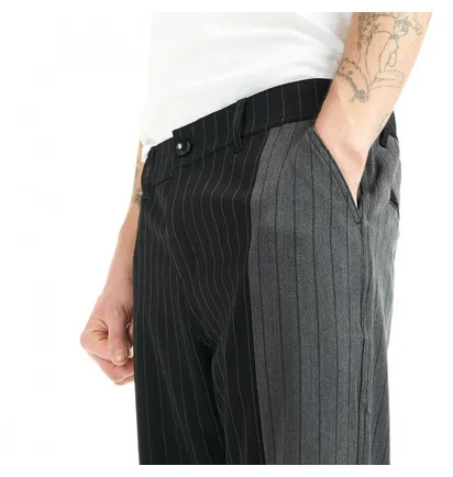 Pleasures Shock Stripe Pants (Schwarz / Grau)