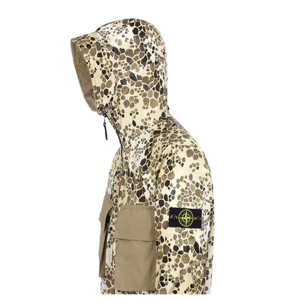 Stone Island Alligator Camo Light Cotton - Nylon Rep (Beige)