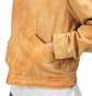 Stüssy Shearling Dyed Trucker Jacket (Orange / Braun)