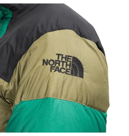 The North Face Steep Tech Down Jacket (Khaki / Schwarz)