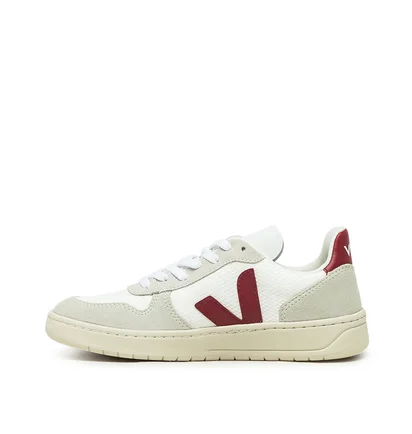 Veja V-10 B-Mesh (Weiß)
