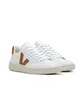 Veja WMNS V-12 Leather (Weiß / Braun)
