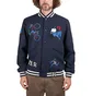 by Parra Run Sit & Bike Varsity Jacket (Navy)
