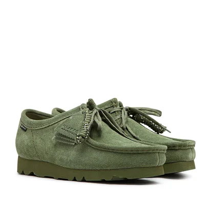 Clarks Wallabee Gore-Tex (Grün)