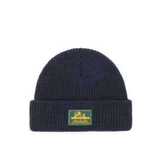 Aimé Leon Dore Waffle Knit Beanie (Navy)