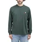 Carhartt WIP L/S American Script T-Shirt (Grün)