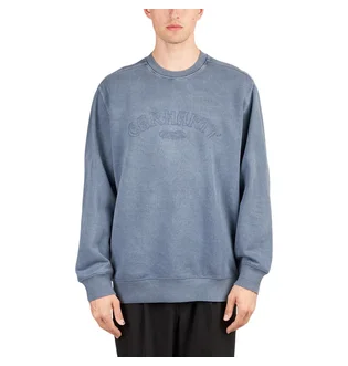 Carhartt WIP Verse Script Sweat (Blau)