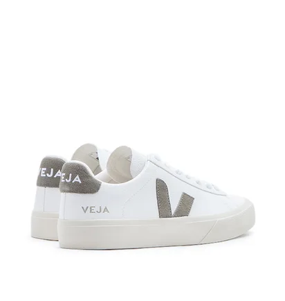 Veja WMNS Campo Chromefree Leather (Weiß / Khaki)
