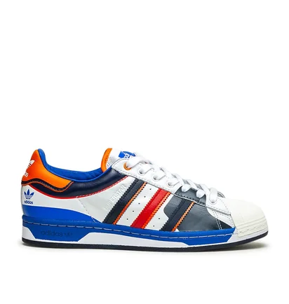 adidas Superstar 'Starting Five' (Weiß / Blau / Rot)