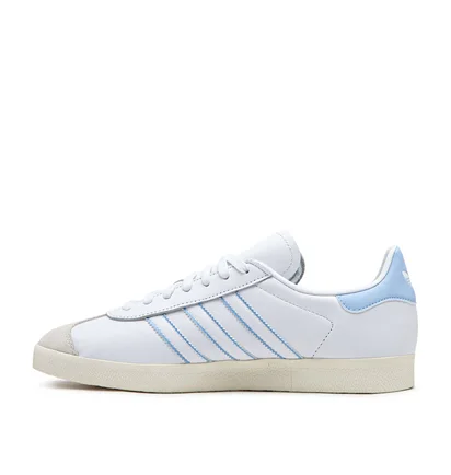adidas Gazelle (Weiß / Hellblau)