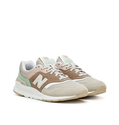 New Balance CW997HVD (Grau / Braun / Grün)