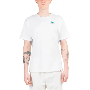 New Balance Essentials Embroidered T-Shirt (Weiß)