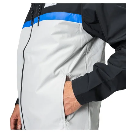 New Balance MJ73557 SFO NB Athletics 78 Jacket (Schwarz / Grau)