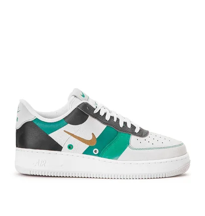 Nike Air Force 1 '07 Premium (Weiß / Grün / Schwarz)