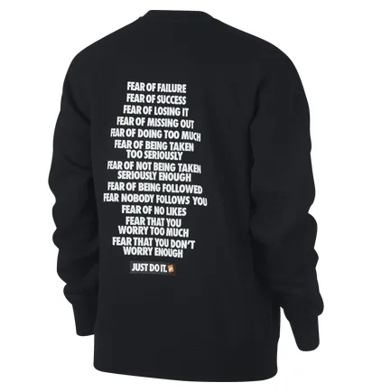 Nike WMNS ''Just Do It'' Crewneck (Schwarz)