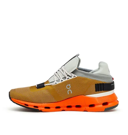 On Cloudnova (Brown / Orange)