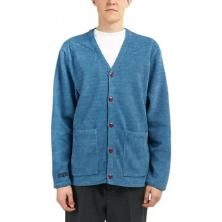 Pleasures Falling Cardigan Sweater (Blau)