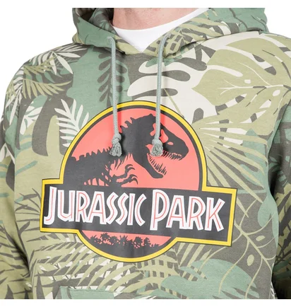 Reebok x Jurassic Park AOP Hoodie (Vintage Green)