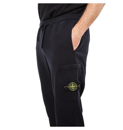 Stone Island Garment Dyed Sweat Pant (Schwarz)