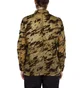 Stone Island Shadow Project Lucid Flock Camo Zip Jacket (Army)