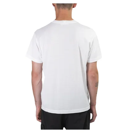 Stone Island Small Logo Patch T-Shirt (Weiß)