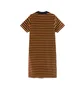 Stüssy WMNS Penny Velour Dress (Rot / Schwarz / Grün)