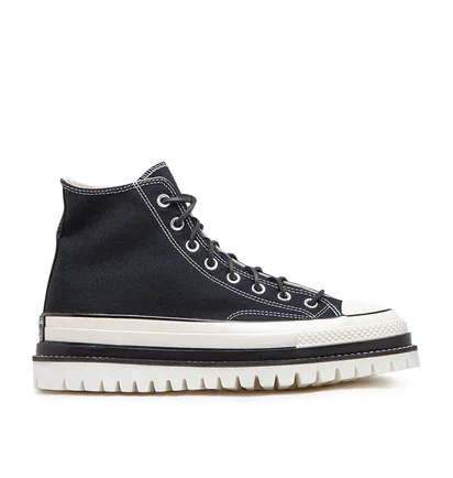 Converse Chuck 70 LTD Lugged Platform (Schwarz / Weiß)