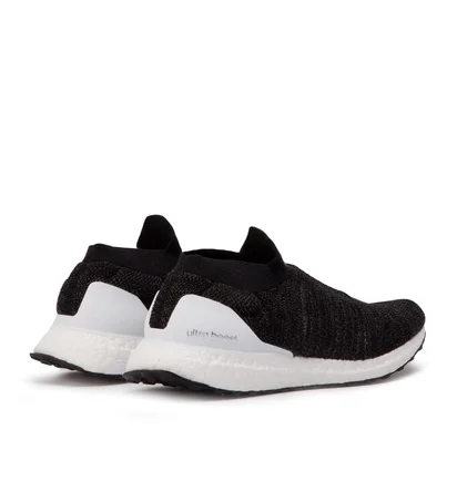 adidas Ultra Boost Laceless (Schwarz / Weiß)