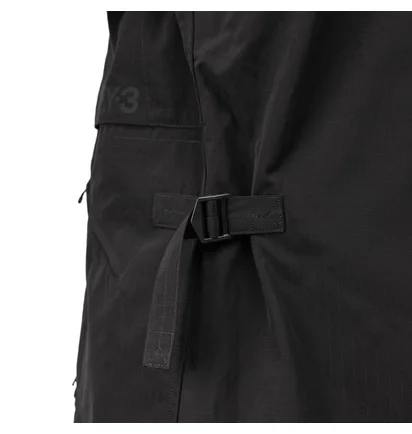 adidas Y-3 Classic Light Ripstop Hooded Windbreaker (Schwarz)