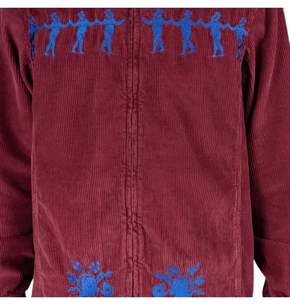Carne Bollente Sister Acts Jacket (Dunkelrot)