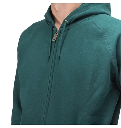 Carhartt WIP Hooded Chase Jacket (Dunkelgrün)